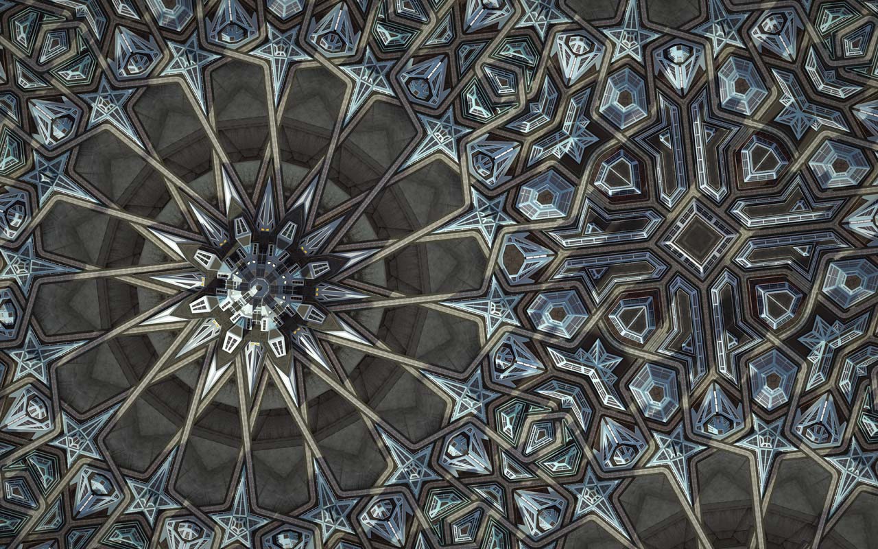 using tessellation 3 - cathedral - process - 002